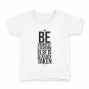 tシャツ キッズ 半袖 白地 デザイン 90 Tシャツ ティーシャツ T shirt 010408 英語 文字 王冠(4)