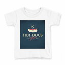 tシャツ キッズ 半袖 白地 デザイン 110 サイズ Tシャツ ティーシャツ T shirt 010876 緑 食べ物 英語(4)