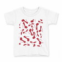 tシャツ キッズ 半袖 白地 デザイン 150 サイズ Tシャツ ティーシャツ T shirt 010882 靴 ハイヒール おしゃれ(4)