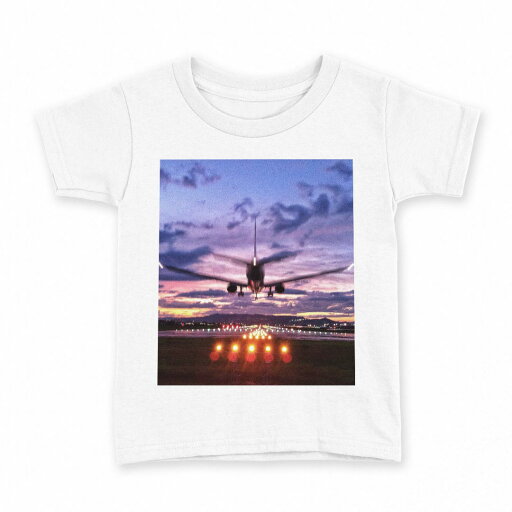 tシャツ キッズ 半袖 白地 デザイン 150 サイズ Tシャツ ティーシャツ T shirt 011229 飛行機 乗り物 夜景 tシャツ キッズ 半袖 白地 デザイン 150 サイズ Tシャツ ティーシャツ T shirt 011229 飛行機 乗り物 夜景