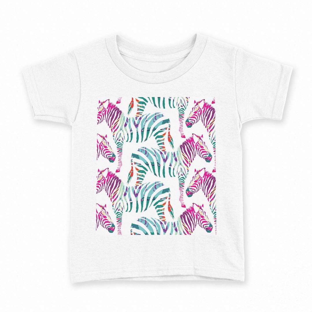 tシャツ キッズ 半袖 白地 デザイン 130 サイズ Tシャツ ティーシャツ T shirt 011241 動物　アニマル..