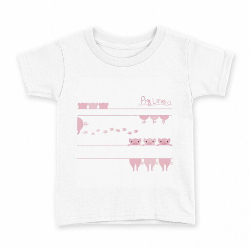 tシャツ キッズ 半袖 白地 デザイン 120 サイズ Tシャツ ティーシャツ T shirt 011430 動物 ぶた アニマル tシャツ キッズ 半袖 白地 デザイン 120 サイズ Tシャツ ティーシャツ T shirt 011430 動物 ぶた アニマル