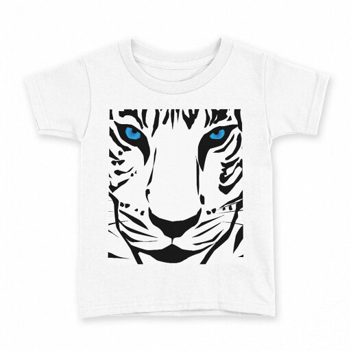 tシャツ キッズ 半袖 白地 デザイン 120 サイズ Tシャツ ティーシャツ T shirt 011622 アニマル 動物 ホワイトタイガー tシャツ キッズ 半袖 白地 デザイン 120 サイズ Tシャツ ティーシャツ T shirt 011622 アニマル 動物 ホワイトタイガー