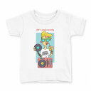 tシャツ キッズ 半袖 白地 デザイン 100 サイズ Tシャツ ティーシャツ T shirt 011817 ポップ 音楽 DJ(4)