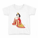 tシャツ キッズ 半袖 白地 デザイン 160 サイズ Tシャツ ティーシャツ T shirt 012858 ひな祭り 和 節句(4)