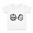 tシャツ キッズ 半袖 白地 デザイン 140 サイズ Tシャツ ティーシャツ T shirt 012875 節分 鬼 イラスト(4)