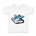 tシャツ キッズ 半袖 白地 デザイン 150 サイズ Tシャツ ティーシャツ T shirt 012892 かぶと 節句 こどもの日