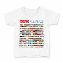 tシャツ キッズ 半袖 白地 デザイン 130 サイズ Tシャツ ティーシャツ T shirt 012911 国旗 世界 英字(4)