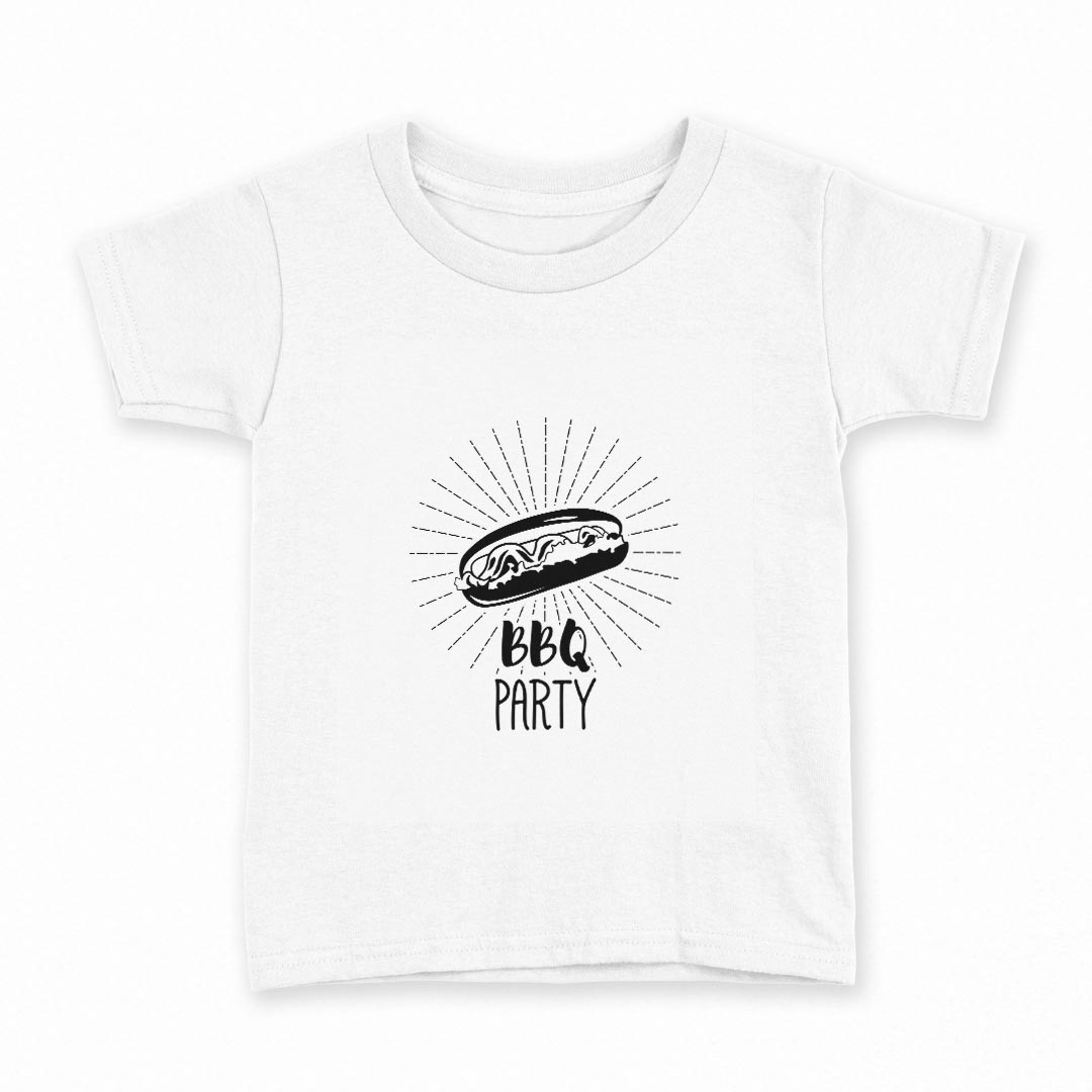 tシャツ キッズ 半袖 白地 デザイン 120 サイズ Tシャツ ティーシャツ T shirt 013229 食べ物 英語 文字