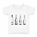 tシャツ キッズ 半袖 白地 デザイン 110 サイズ Tシャツ ティーシャツ T shirt 013695 おしゃれ ワイン お酒(4)
