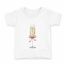 tシャツ キッズ 半袖 白地 デザイン 160 サイズ Tシャツ ティーシャツ T shirt 013697 キラキラ ゴールド リボン(4)