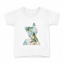 tシャツ キッズ 半袖 白地 デザイン 110 サイズ Tシャツ ティーシャツ T shirt 014005 トロピカル ヤシの木(4)