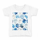 tシャツ キッズ 半袖 白地 デザイン 150 サイズ Tシャツ ティーシャツ T shirt 014041 海 ヤシの木 夏(4)