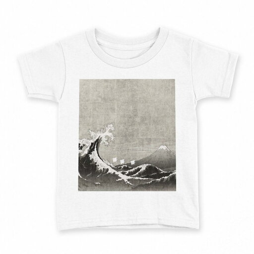 tシャツ キッズ 半袖 白地 デザイン 150 サイズ Tシャツ ティーシャツ T shirt 014048 和柄 富士山 海 tシャツ キッズ 半袖 白地 デザイン 150 サイズ Tシャツ ティーシャツ T shirt 014048 和柄 富士山 海