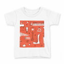 tシャツ キッズ 半袖 白地 デザイン 120 サイズ Tシャツ ティーシャツ T shirt 014211 音楽 楽器 ミュージック(4)