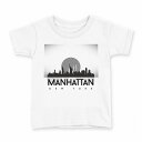 tシャツ キッズ 半袖 白地 デザイン 160 サイズ Tシャツ ティーシャツ T shirt 014420 ニューヨーク 外国 風景(4)