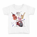tシャツ キッズ 半袖 白地 デザイン 90 Tシャツ ティーシャツ T shirt 014813 ジャズ 音楽 楽器(4)