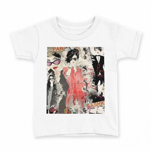 tシャツ キッズ 半袖 白地 デザイン 100 サイズ Tシャツ ティーシャツ T shirt 014970 イラスト 女の子 英字 外国 ポスター tシャツ キッズ 半袖 白地 デザイン 100 サイズ Tシャツ ティーシャツ T shirt 014970 イラスト 女の子 英字 外国 ポスター