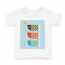 tシャツ キッズ 半袖 白地 デザイン 100 サイズ Tシャツ ティーシャツ T shirt 015274 こどもの日 鯉のぼり 兜 熊