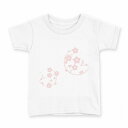 tシャツ キッズ 半袖 白地 デザイン 130 サイズ Tシャツ ティーシャツ T shirt 015296 花 梅 桜(4)