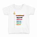 tシャツ キッズ 半袖 白地 デザイン 140 サイズ Tシャツ ティーシャツ T shirt 015336 こどもの日 鯉のぼり 兜 熊