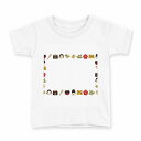 tシャツ キッズ 半袖 白地 デザイン 130 サイズ Tシャツ ティーシャツ T shirt 015421 節分 鬼 梅 イベント 節句(4)