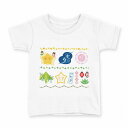 tシャツ キッズ 半袖 白地 デザイン 120 サイズ Tシャツ ティーシャツ T shirt 015448 笹 七夕