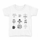 tシャツ キッズ 半袖 白地 デザイン 160 サイズ Tシャツ ティーシャツ T shirt 015490 父の日 英字