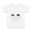 tシャツ キッズ 半袖 白地 デザイン 120 サイズ Tシャツ ティーシャツ T shirt 015731 カフェ 食べ物 飲み物(4)