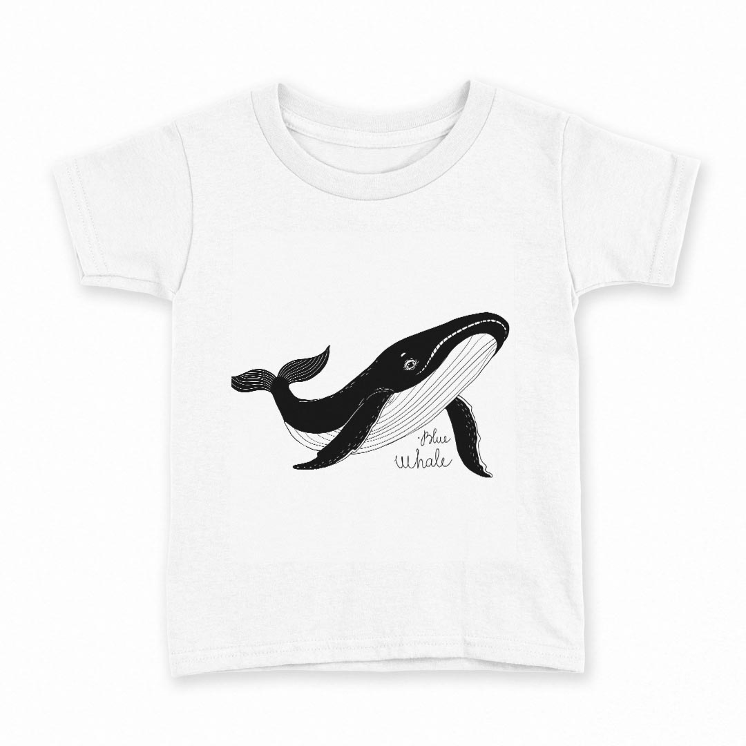 tシャツ キッズ 半袖 白地 デザイン 160 サイズ Tシャツ ティーシャツ T shirt 016166 シャチ　魚