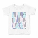 tシャツ キッズ 半袖 白地 デザイン 160 サイズ Tシャツ ティーシャツ T shirt 016362 模様 北欧 手描き(4)