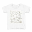 tシャツ キッズ 半袖 白地 デザイン 130 サイズ Tシャツ ティーシャツ T shirt 016429 マーク ロゴ(4)