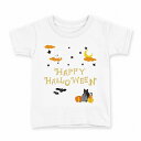 tシャツ キッズ 半袖 白地 デザイン 90 Tシャツ ティーシャツ T shirt 017435 パンプキン 猫 星(4)