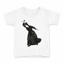 tシャツ キッズ 半袖 白地 デザイン 110 サイズ Tシャツ ティーシャツ T shirt 017481 リアル 女の人 ナイフ(4)