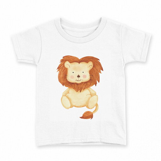 tシャツ キッズ 半袖 白地 デザイン 130 サイズ Tシャツ ティーシャツ T shirt 017513 ライオン かわいい 手書き風 tシャツ キッズ 半袖 白地 デザイン 130 サイズ Tシャツ ティーシャツ T shirt 017513 ライオン かわいい 手書き風
