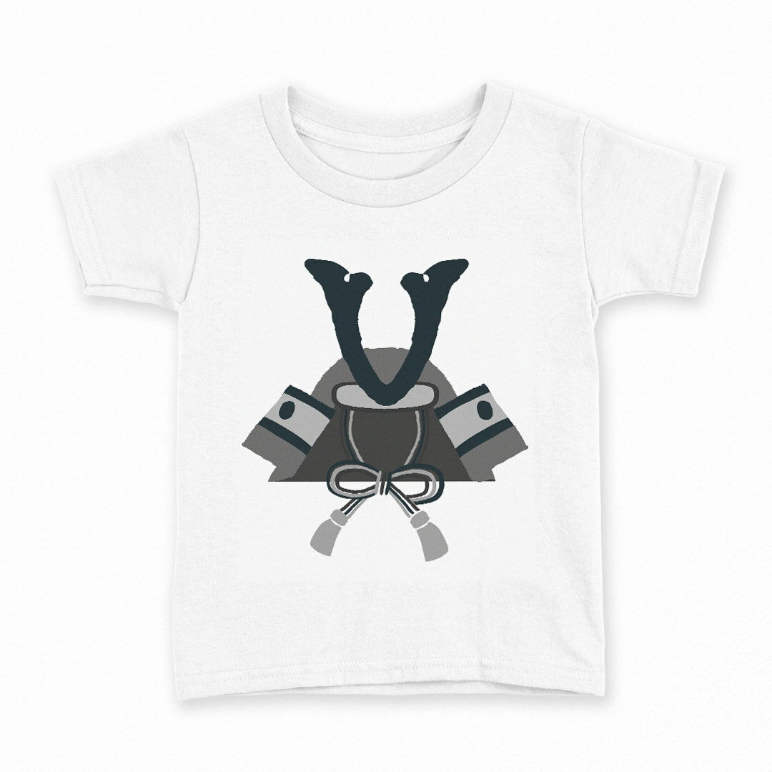 Other - tシャツ キッズ 半袖 白地 デザイン 160 サイズ Tシャツ ティーシャツ T shirt 017681 カブト　かっこいい　兜