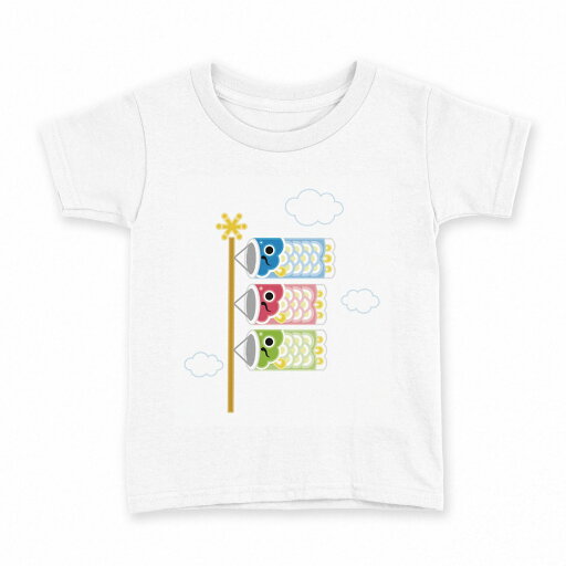 tシャツ キッズ 半袖 白地 デザイン 90 Tシャツ ティーシャツ T shirt 017789 鯉のぼり こいのぼり カラフル tシャツ キッズ 半袖 白地 デザイン 90 Tシャツ ティーシャツ T shirt 017789 鯉のぼり こいのぼり カラフル