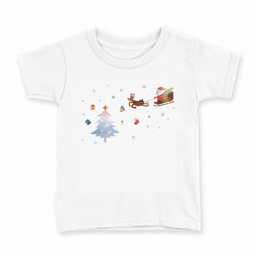 tシャツ キッズ 半袖 白地 デザイン 130 サイズ Tシャツ ティーシャツ T shirt 017832 トナカイ サンタ 雪 tシャツ キッズ 半袖 白地 デザイン 130 サイズ Tシャツ ティーシャツ T shirt 017832 トナカイ サンタ 雪
