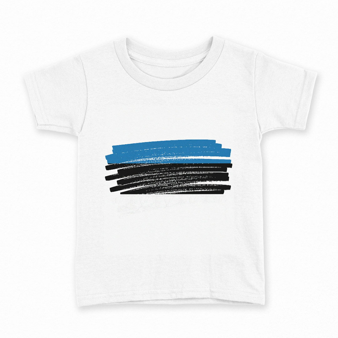 tシャツ キッズ 半袖 白地 デザイン 120 サイズ Tシャツ ティーシャツ T shirt 018442 estonia エスト..