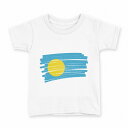 tシャツ キッズ 半袖 白地 デザイン 90 Tシャツ ティーシャツ T shirt 018531 palau パラオ(4)