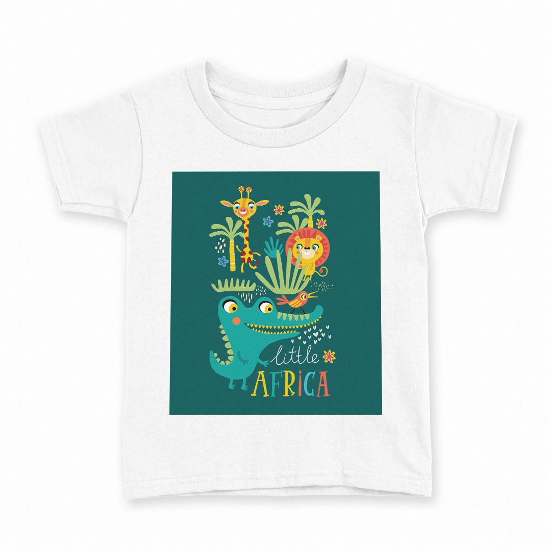 tシャツ キッズ 半袖 白地 デザイン 160 サイズ Tシャツ ティーシャツ T shirt 019015 アニマル キッズ