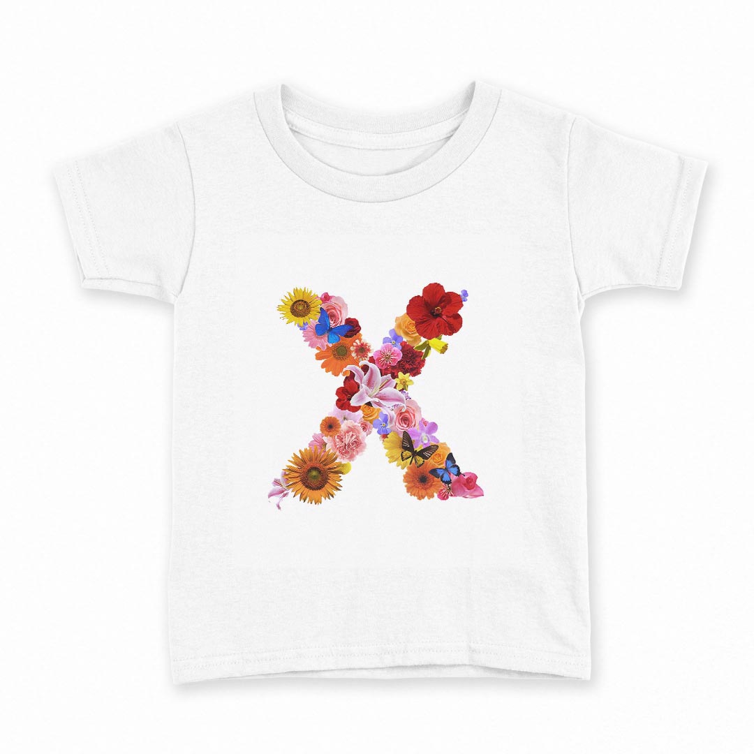 tシャツ キッズ 半袖 白地 デザイン 100 サイズ Tシャツ ティーシャツ T shirt 019329 文字 x アルファ..