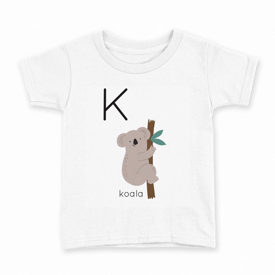 tシャツ キッズ 半袖 白地 デザイン 160 サイズ Tシャツ ティーシャツ T shirt 019943 K koala コアラ