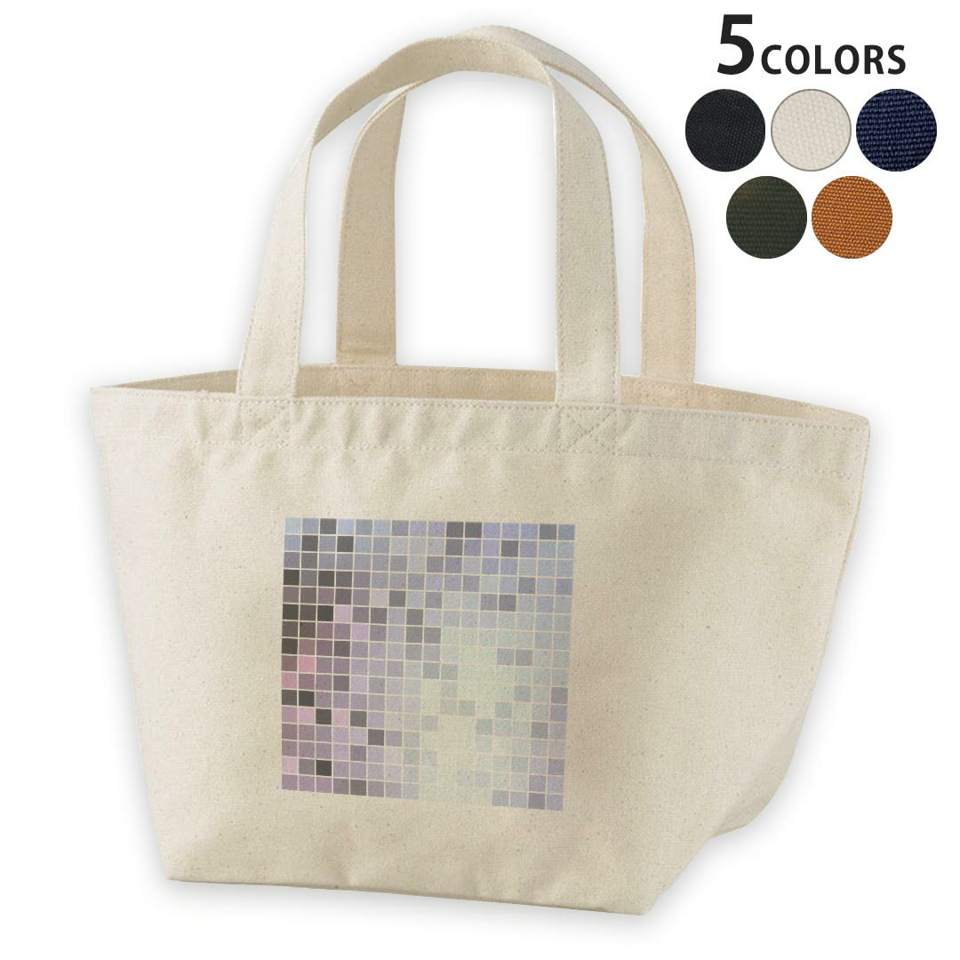 デザインランチバッグ キャンバス デイパック バッグ レディースバッグ トートバッグ ナチュラル 黒 bl..