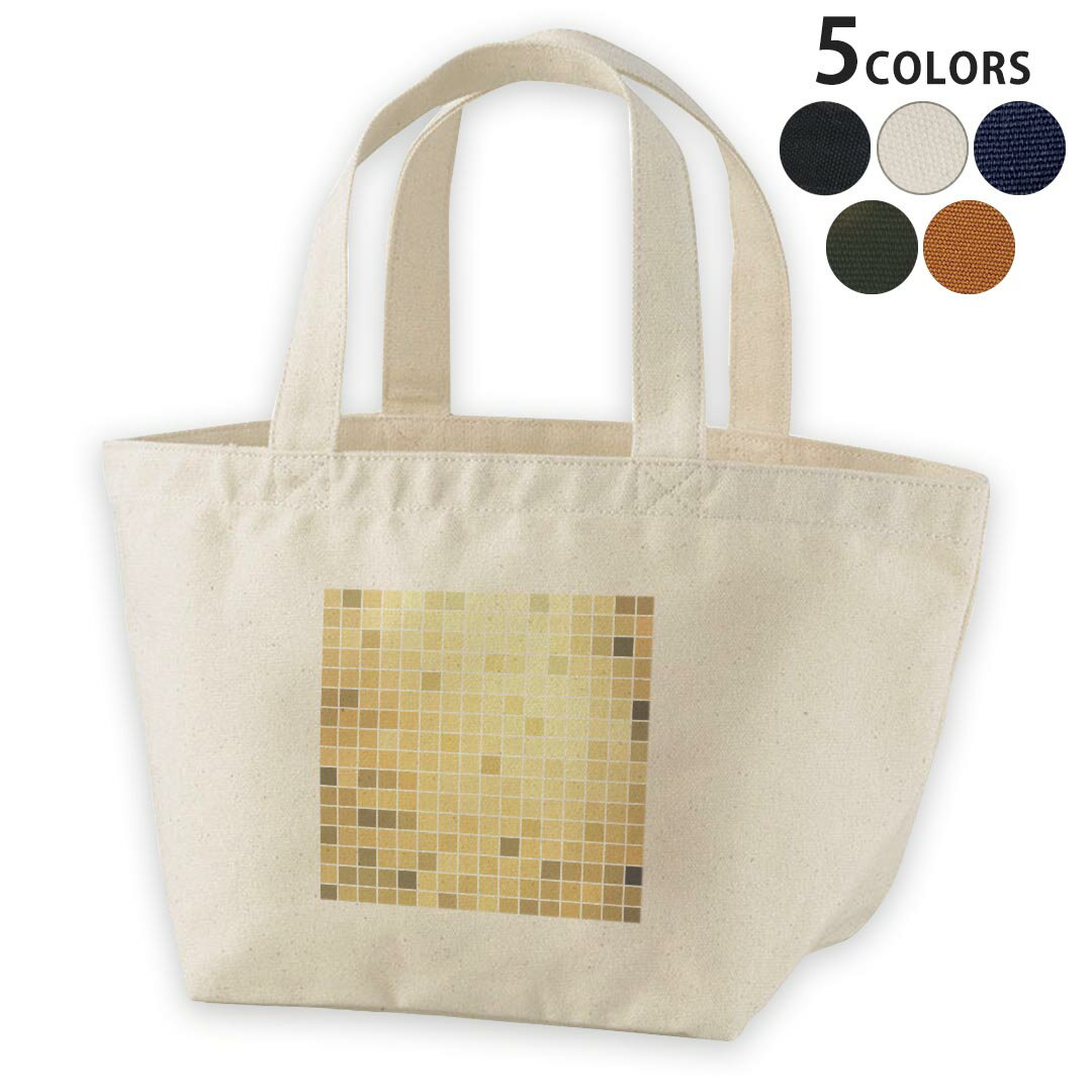 デザインランチバッグ キャンバス デイパック バッグ レディースバッグ トートバッグ ナチュラル 黒 bl..