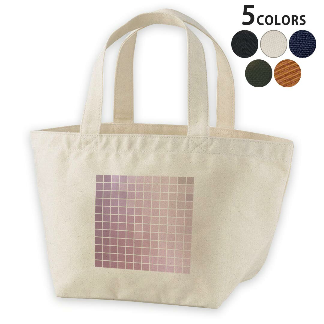 デザインランチバッグ キャンバス デイパック バッグ レディースバッグ トートバッグ ナチュラル 黒 bl..