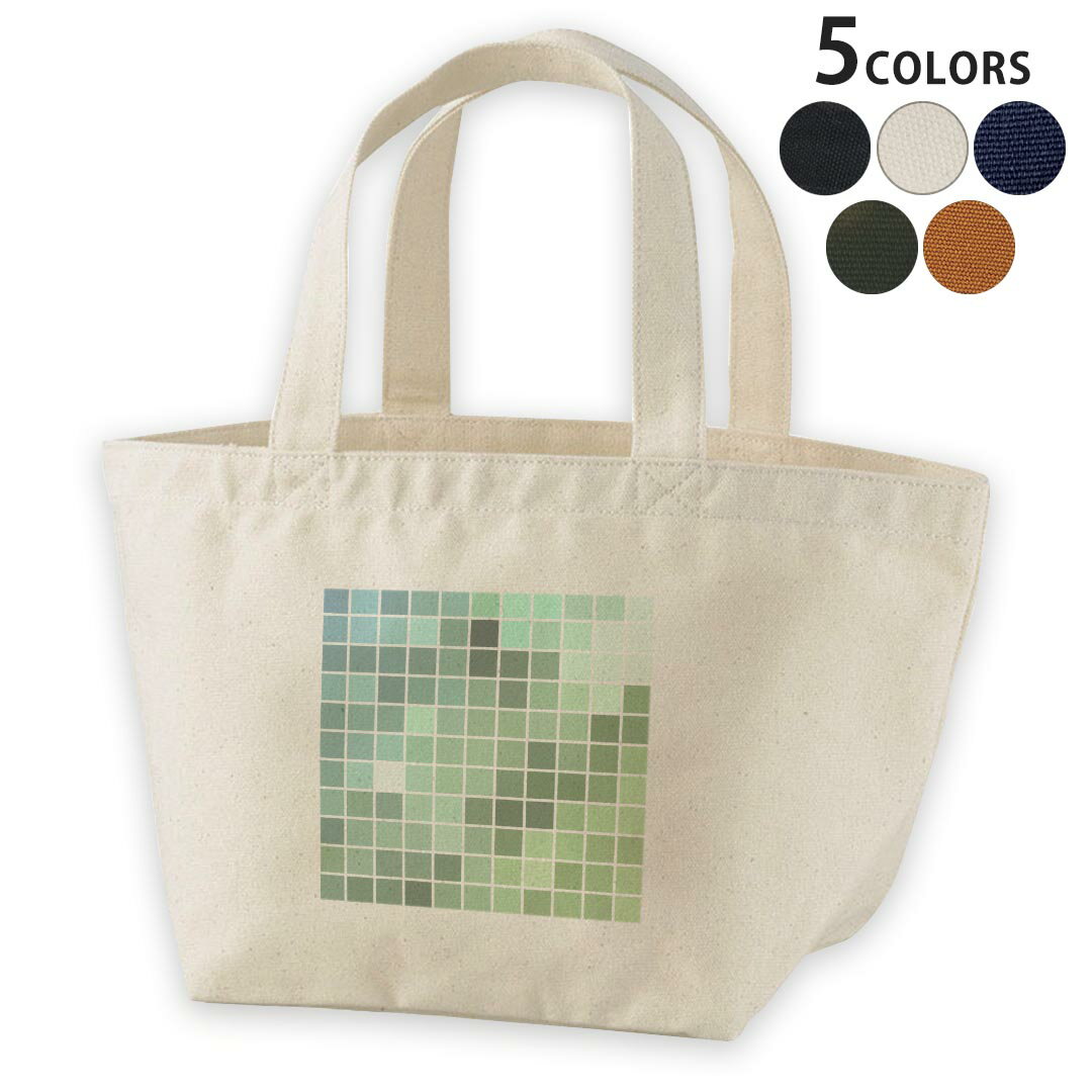 デザインランチバッグ キャンバス デイパック バッグ レディースバッグ トートバッグ ナチュラル 黒 bl..