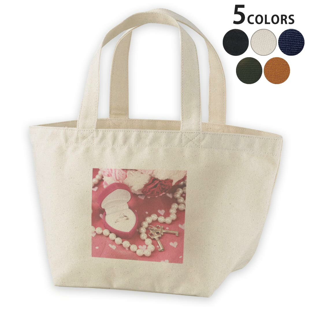 デザインランチバッグ キャンバス デイパック バッグ レディースバッグ トートバッグ ナチュラル 黒 black 000996 結婚　指輪