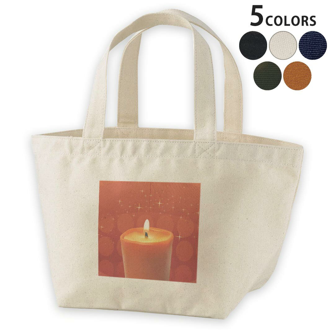 デザインランチバッグ キャンバス デイパック バッグ レディースバッグ トートバッグ ナチュラル 黒 bl..