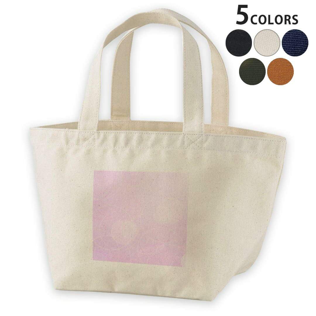 デザインランチバッグ キャンバス デイパック バッグ レディースバッグ トートバッグ ナチュラル 黒 black 002018 シンプル　紫